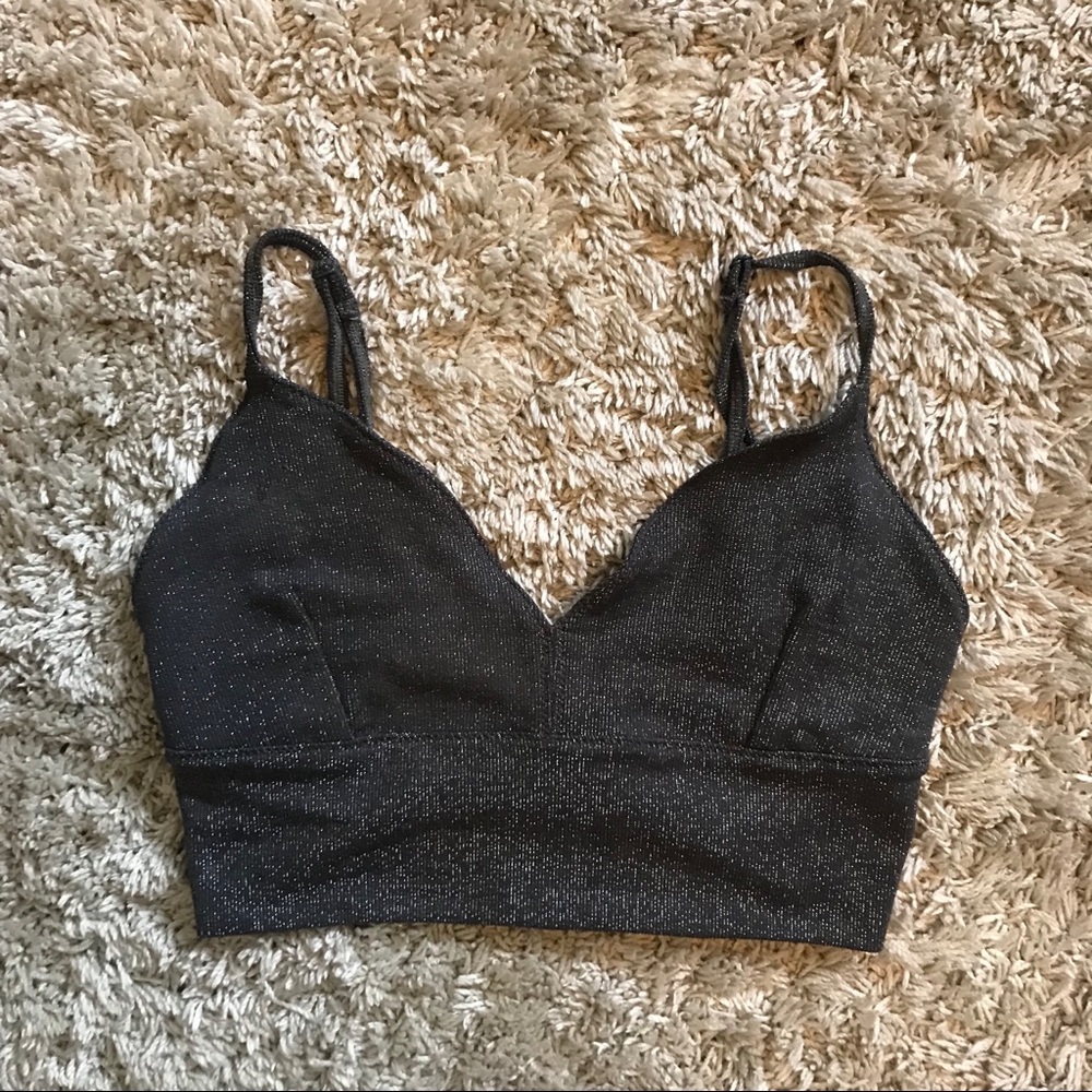 Sparkly crop top